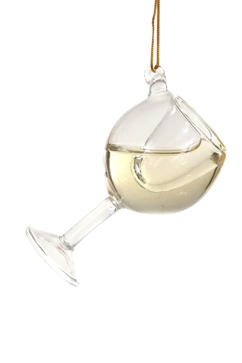 Glass of White Wine Ornament