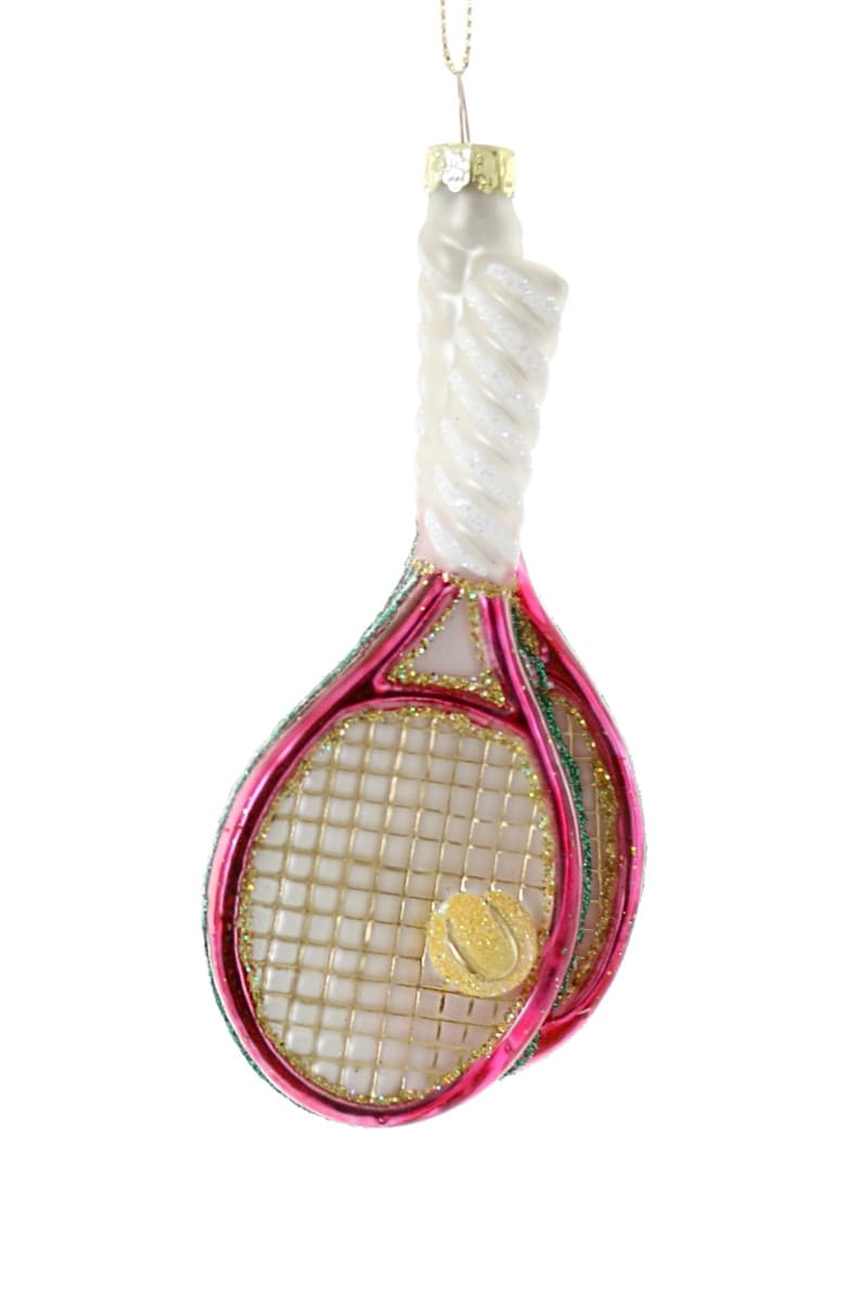 Tennis Racket Ornament - Holiday Ornaments by Carlyle Avenue