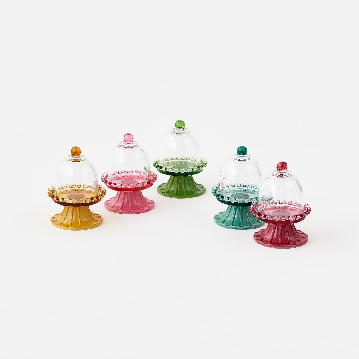 Mini Dome, Set of 5 Assorted