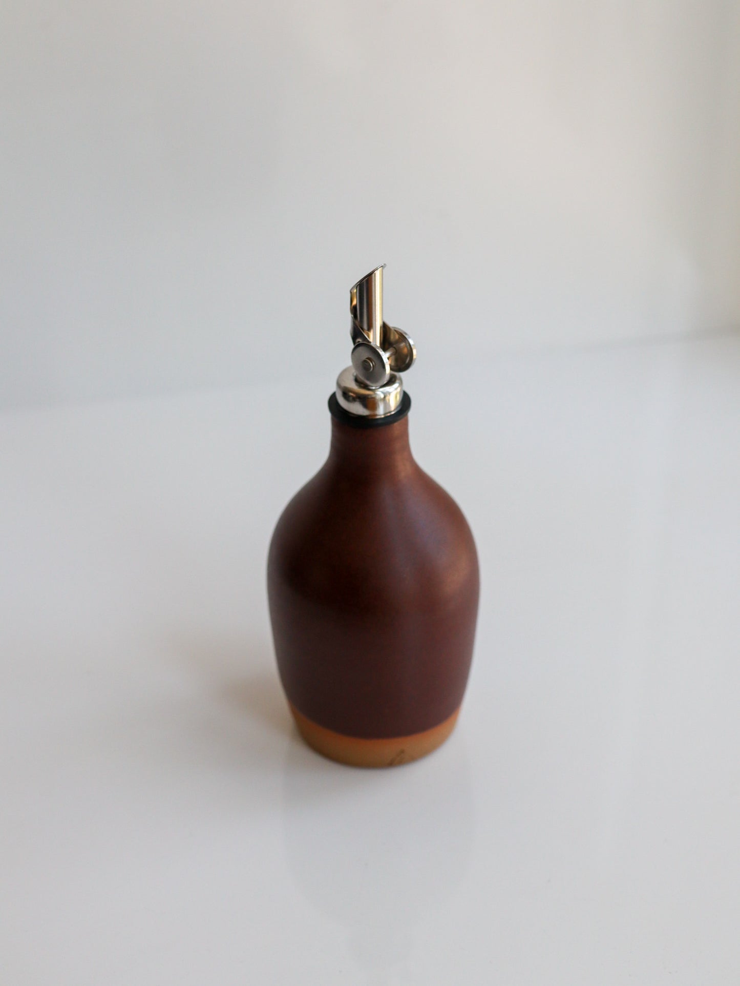 Handmade Ceramic Oil Bottle