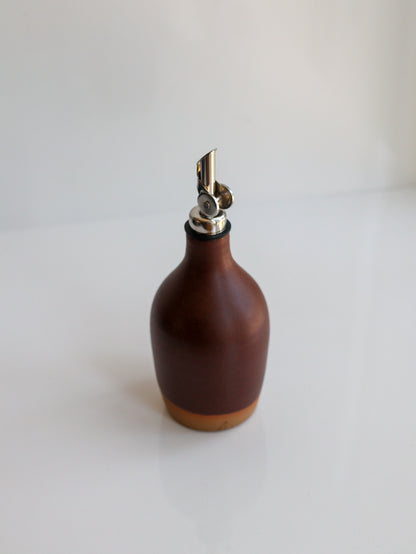 Handmade Ceramic Oil Bottle