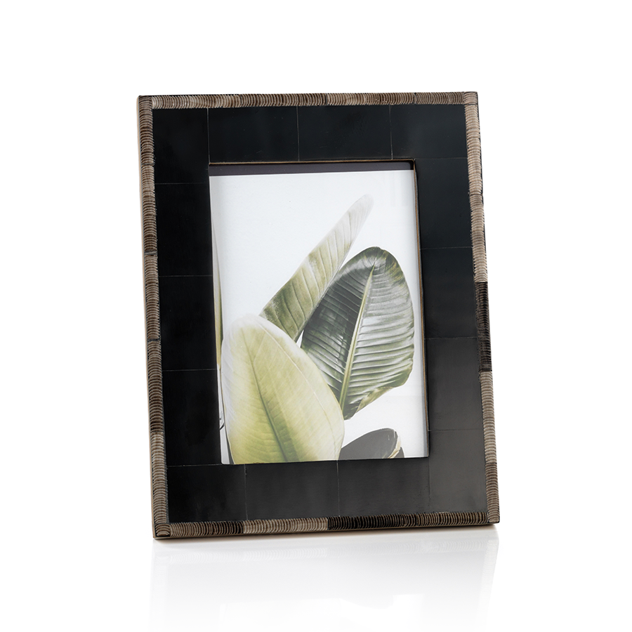 Palm Desert Chiseled Horn Photo Frame - Picture Frames by Carlyle Avenue