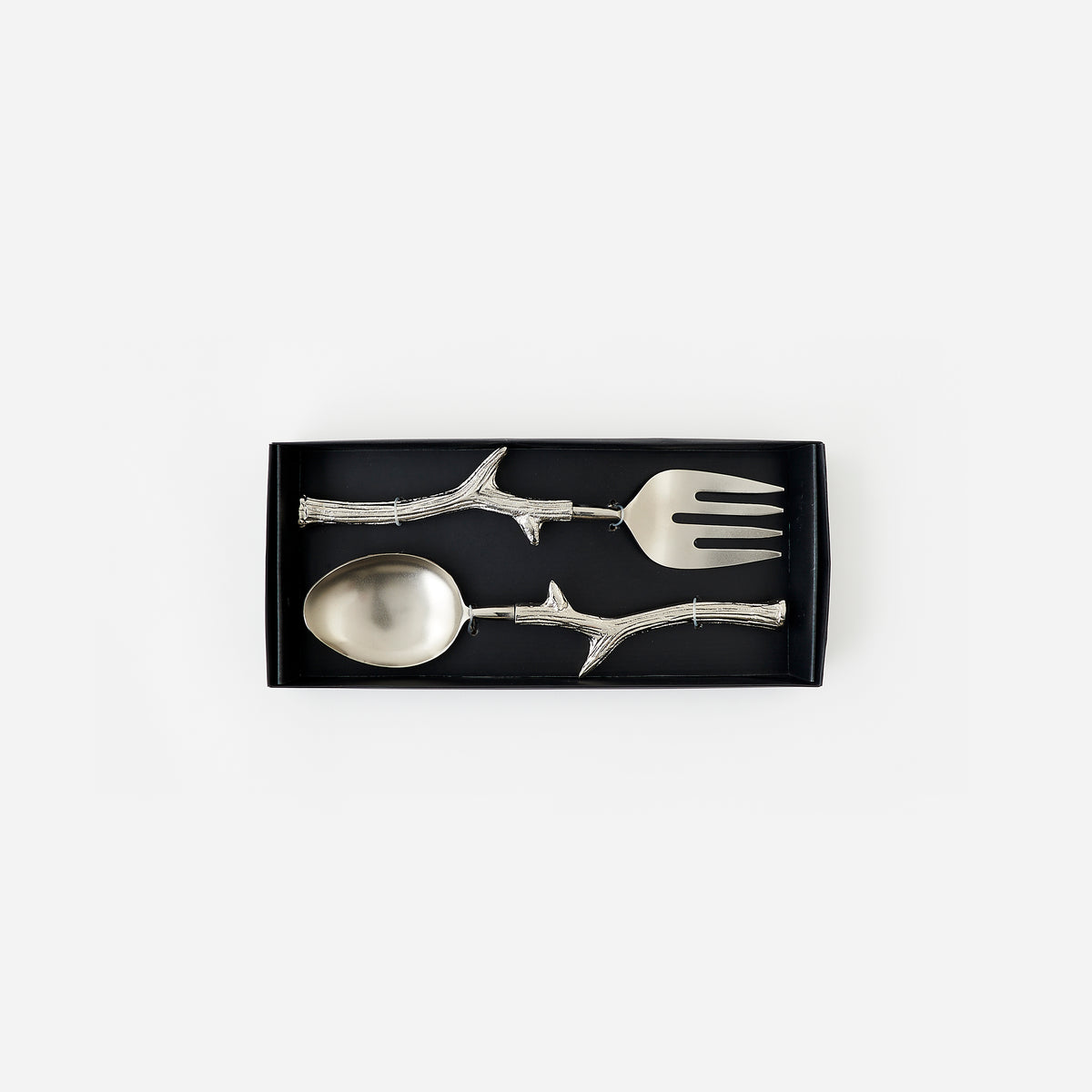 Antler Salad Servers in Gift Box