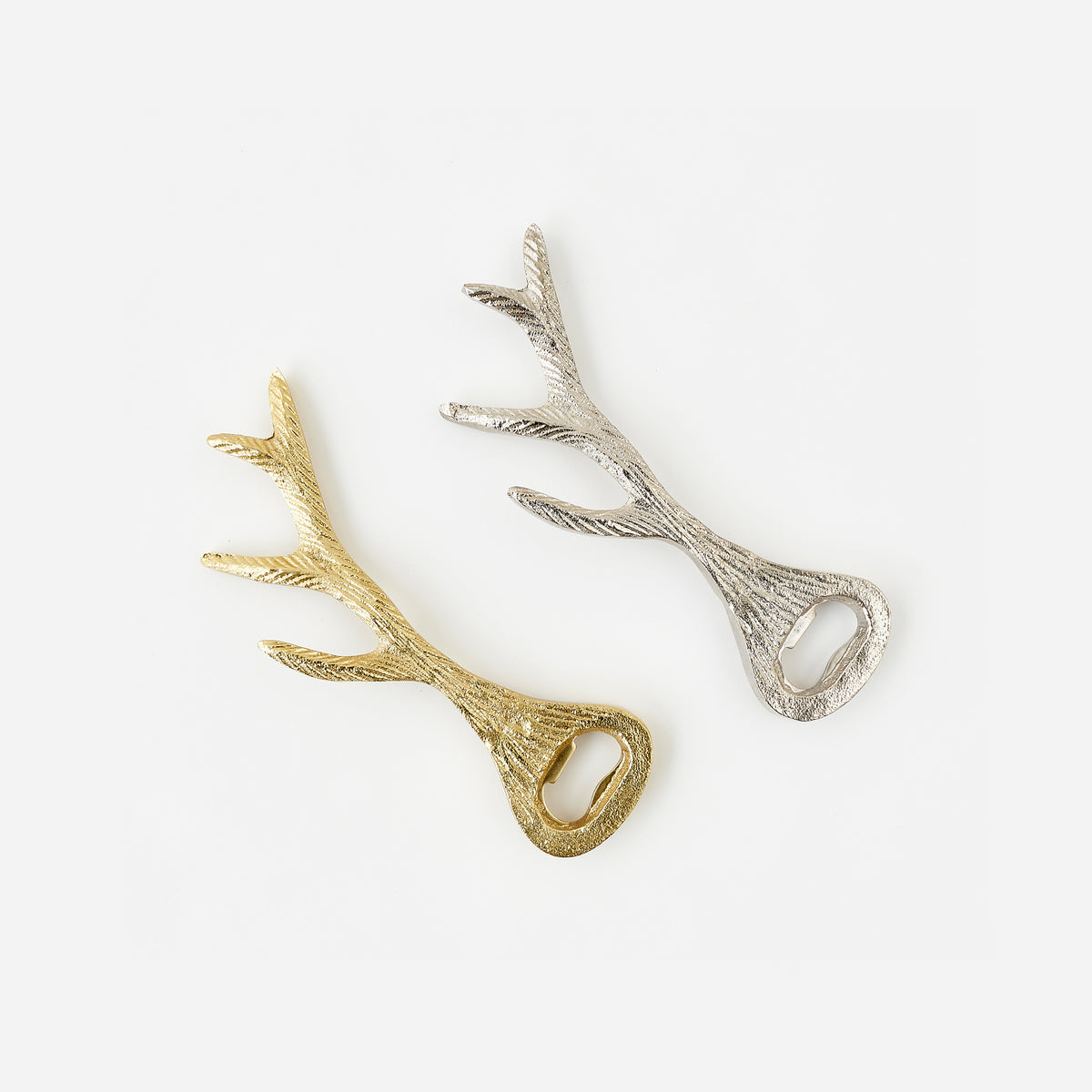 Antler Bottle Opener, Set of 2 Assorted