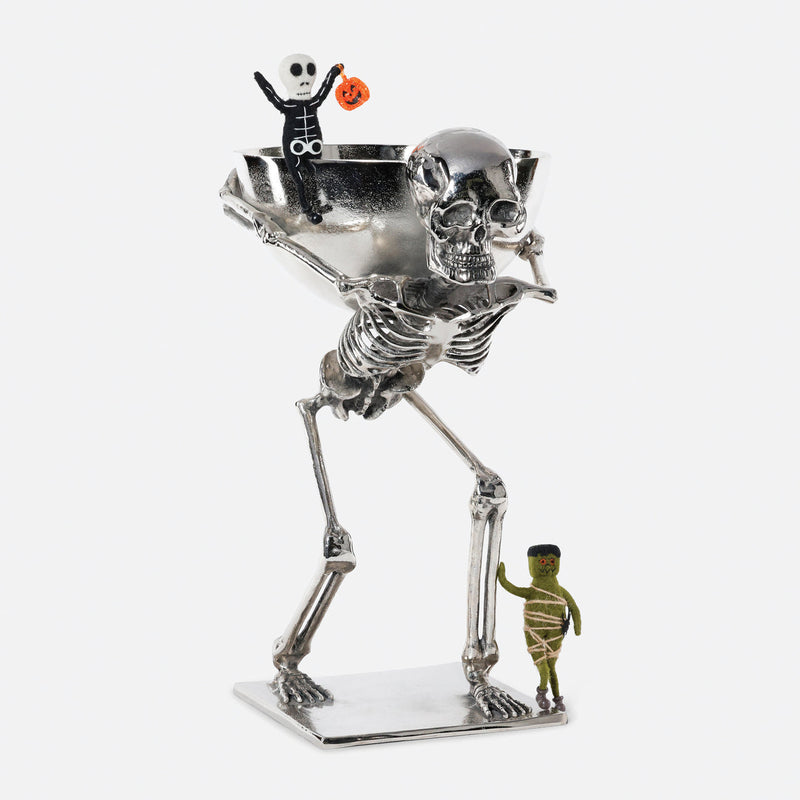 Skeleton Metal Candy Bowl