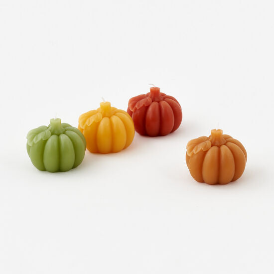 Pumpkin Candles - Set of 4 Assorted - Candles by Carlyle Avenue