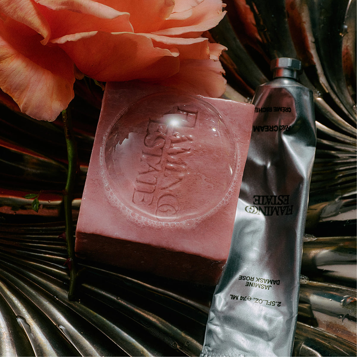 Jasmine Damask Rose Trio