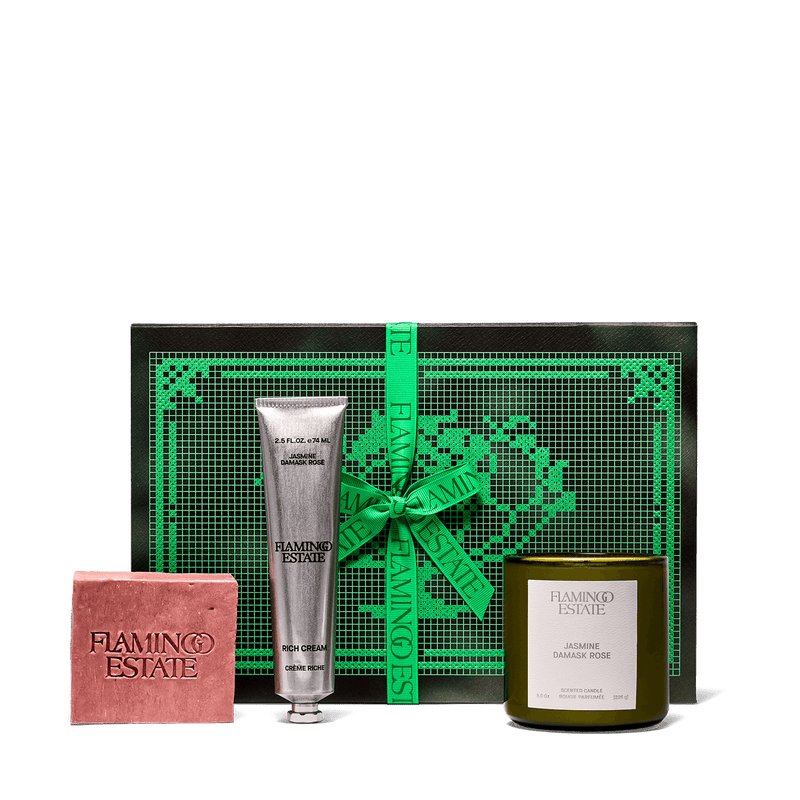 Jasmine Damask Rose Trio