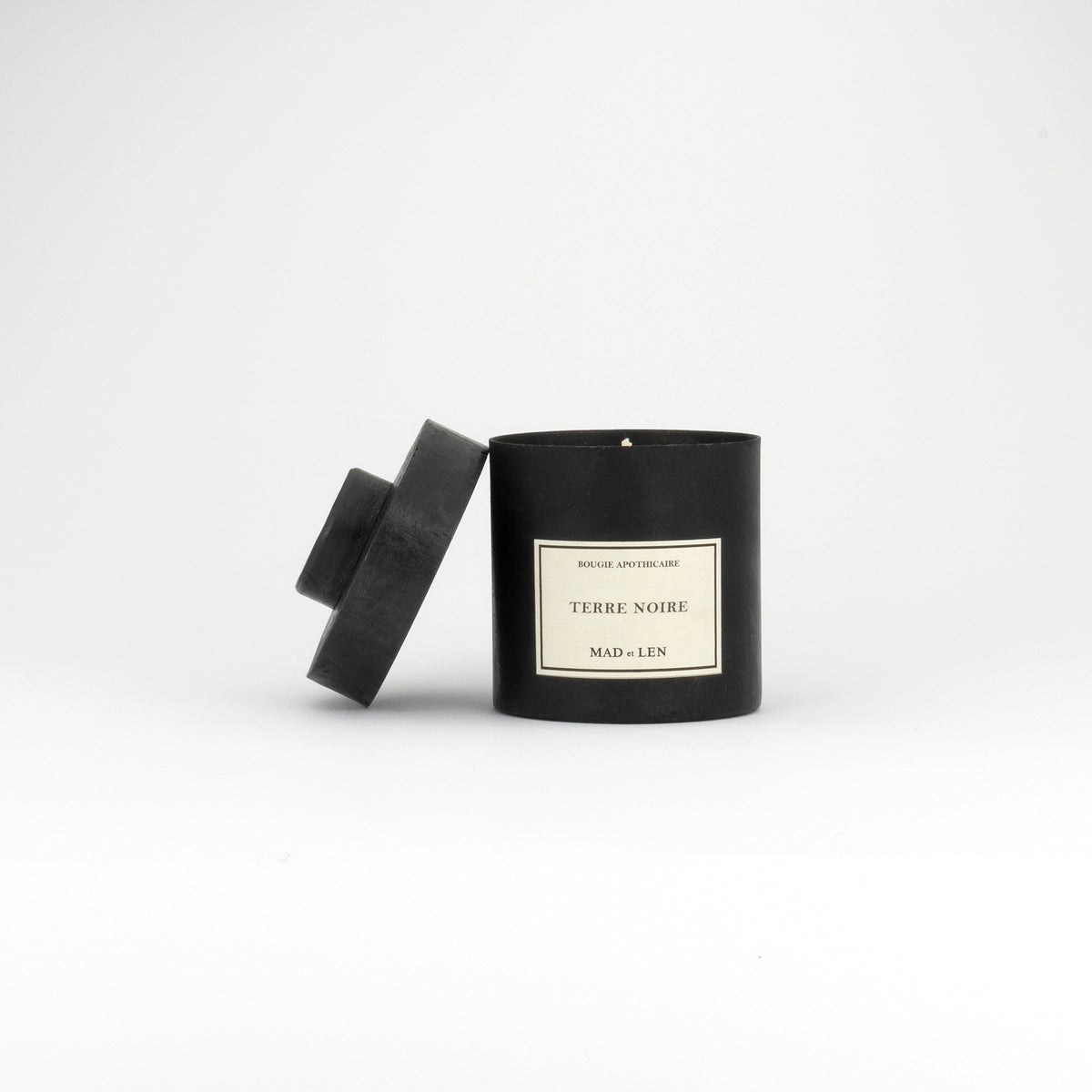 Bougie Apothicaire Petite - Terre Noire / White Wax - Candles by Carlyle Avenue