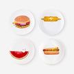 Picnic "Paper" Plate - Set of 4 Assorted