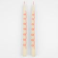 Pink Swirl Taper Candles - Candles by Carlyle Avenue