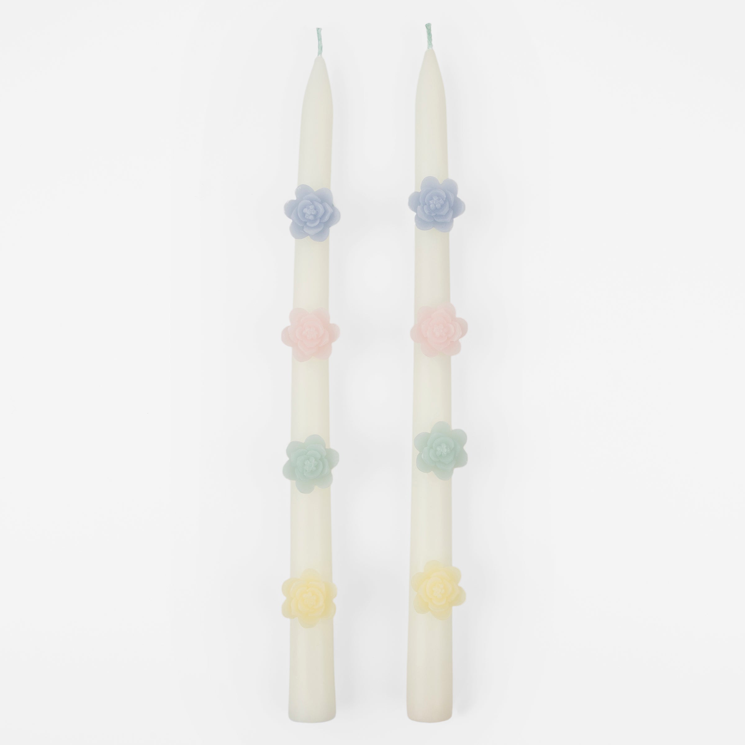 Pastel Flower Taper Candles - Candles by Carlyle Avenue