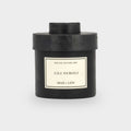 Bougie Apothicaire Petite - Lili Neroli / White Wax candle in handcrafted black vessel by Mad et Len