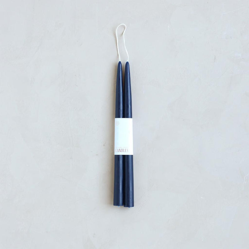 Pair of Taper Candles - Midnight - Candles by Carlyle Avenue