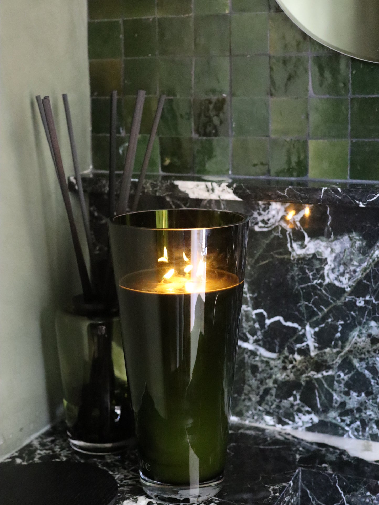 Estate Candle Collection - Olive - Palm