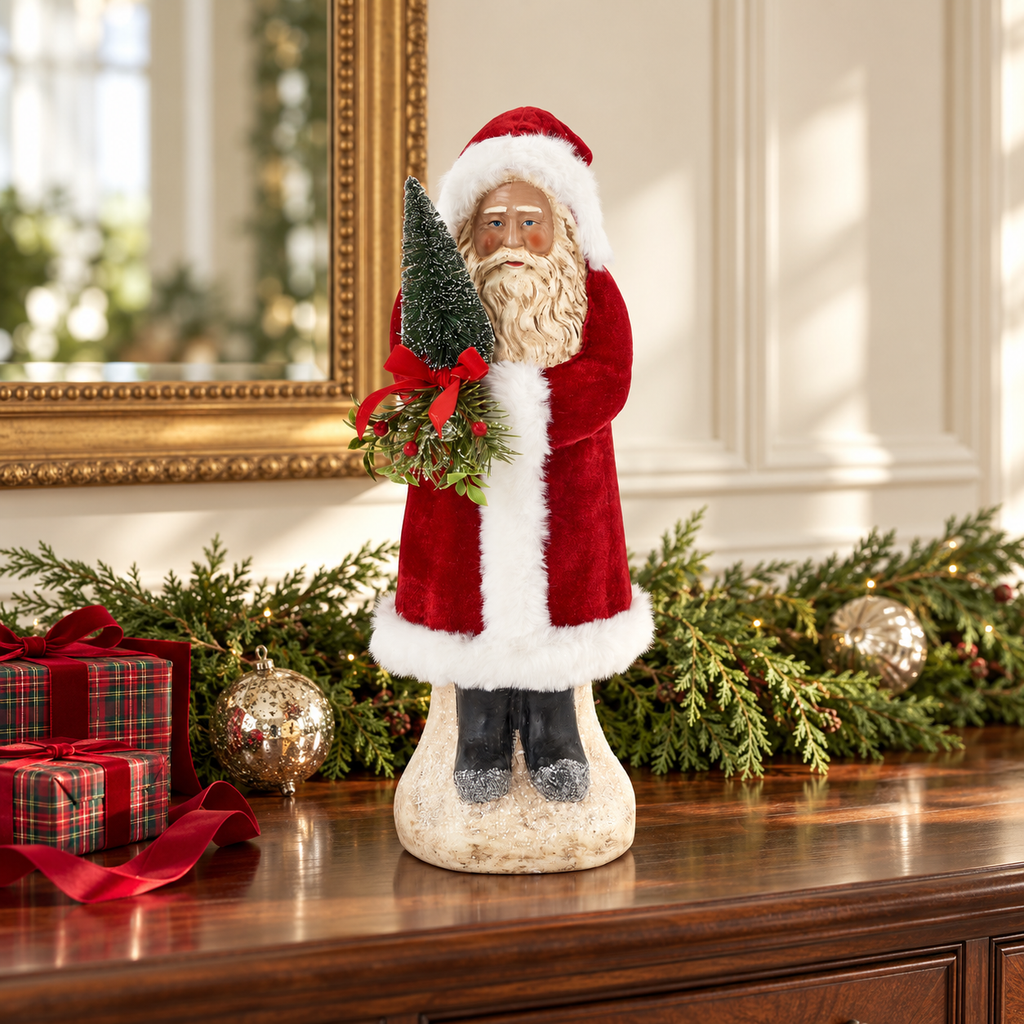 Red Velvet Belsnickel Santa