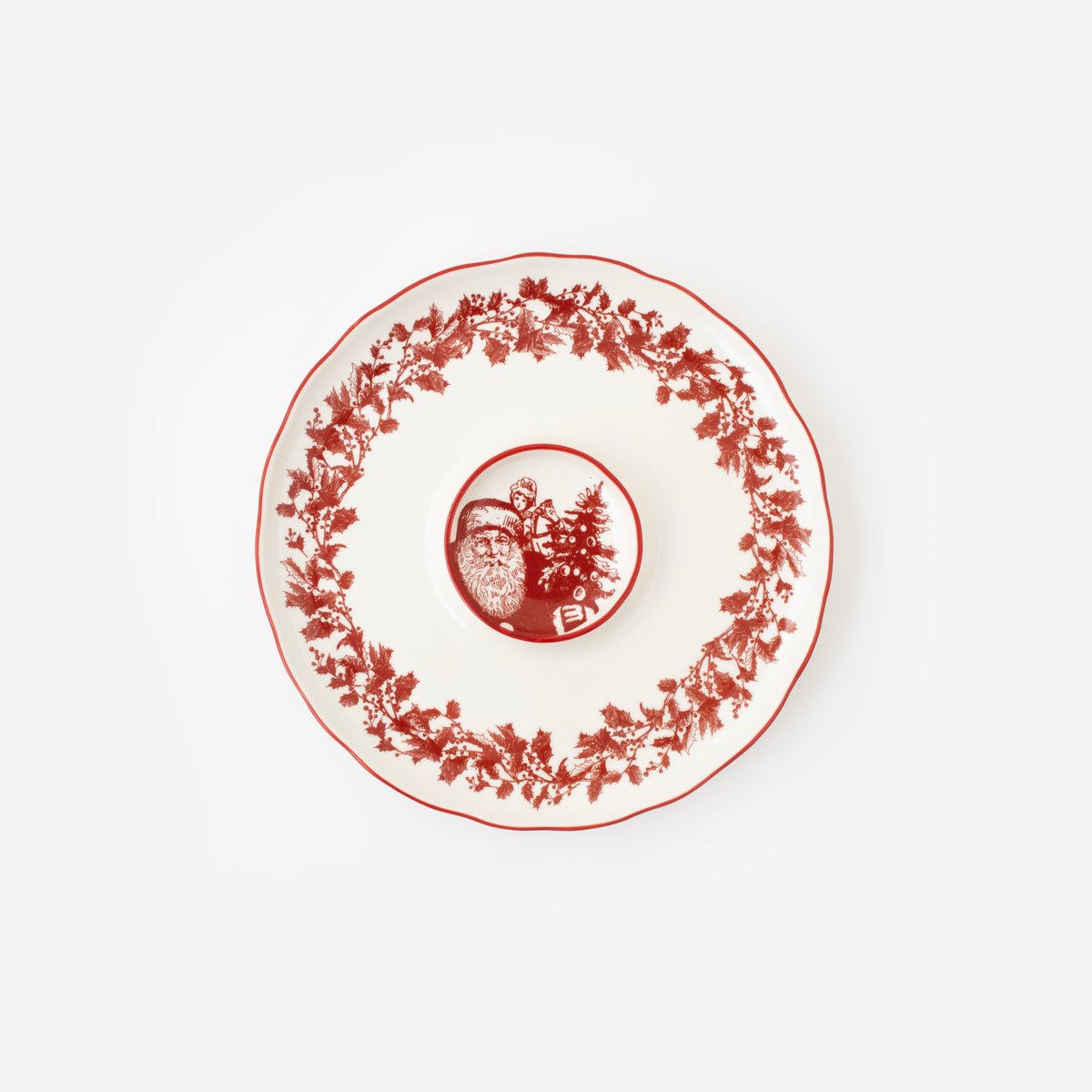 Yuletide Serving Platter