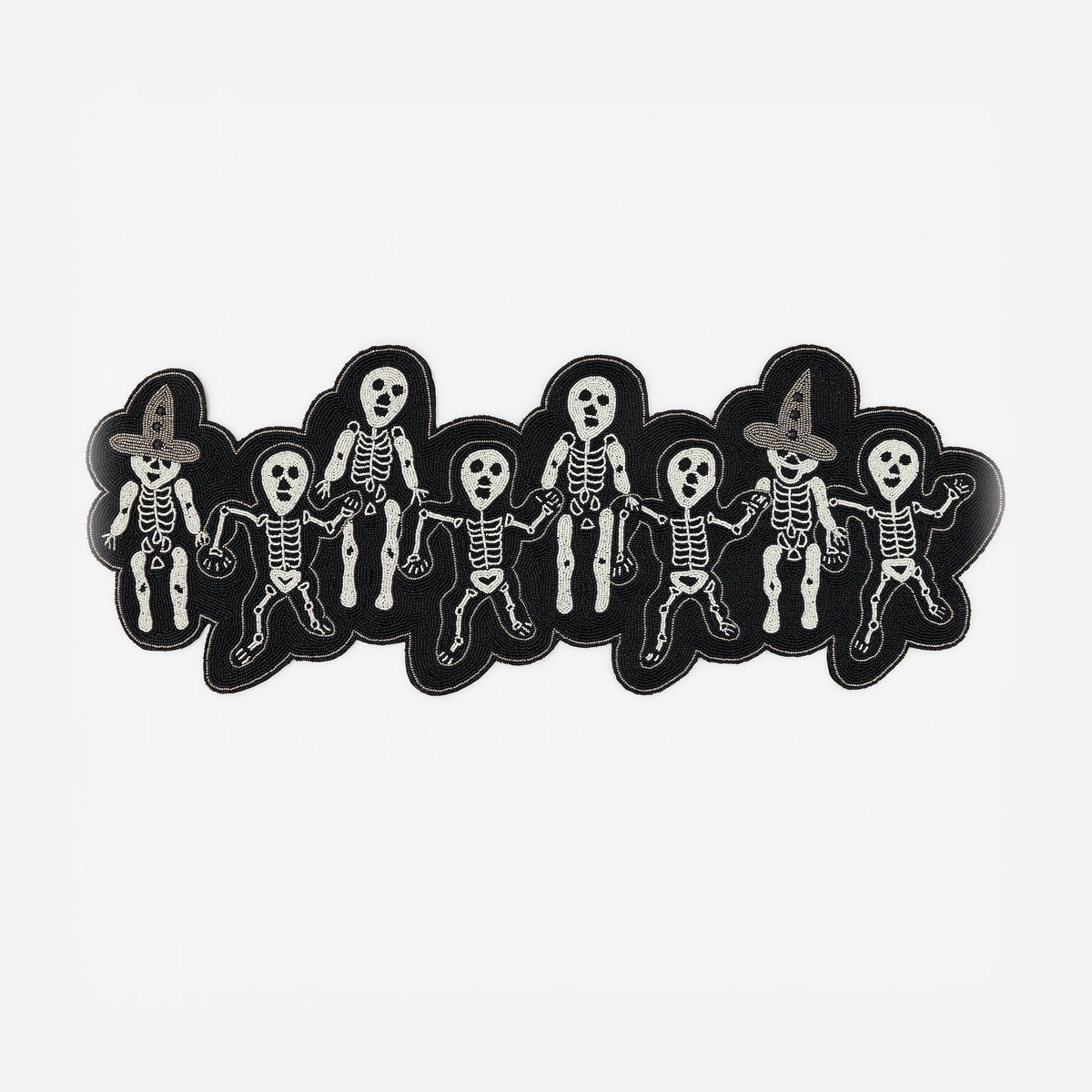 Beaded Skeleton Table Runner