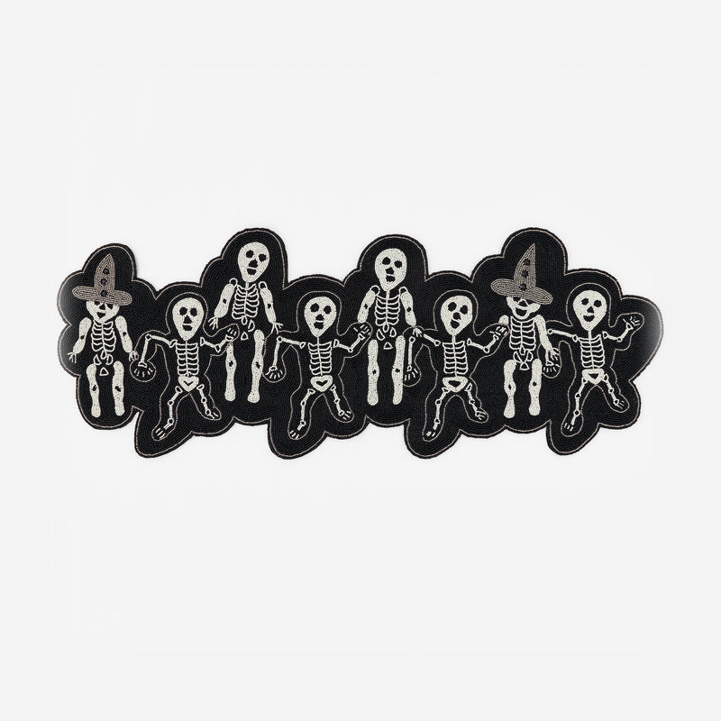 Beaded Skeleton Table Runner