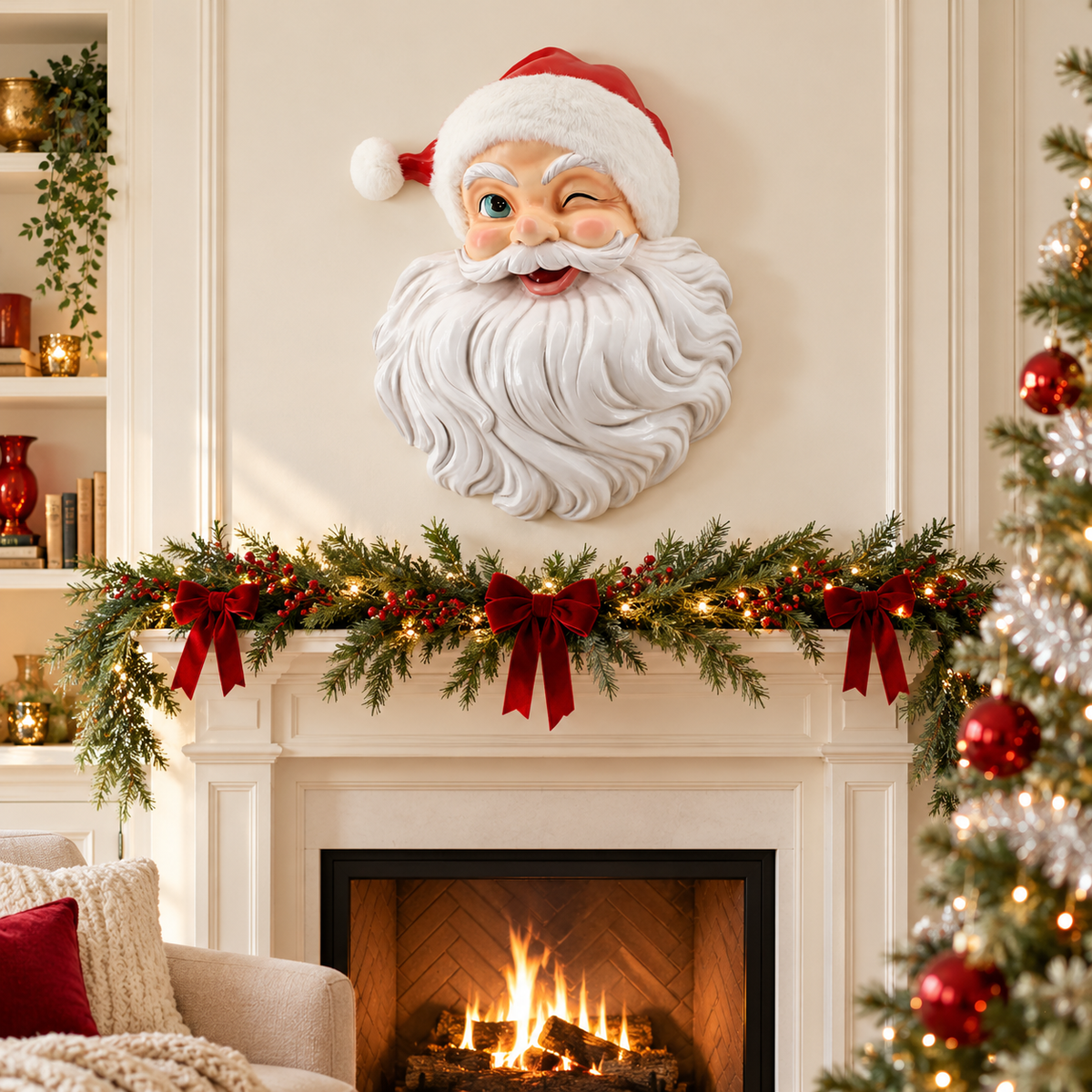 Santa Plaque