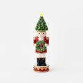 Lit Nutcracker with Tree Hat and Timer / Adapter