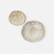 Pumpkin Serving Plates, Set of 2 Assorted