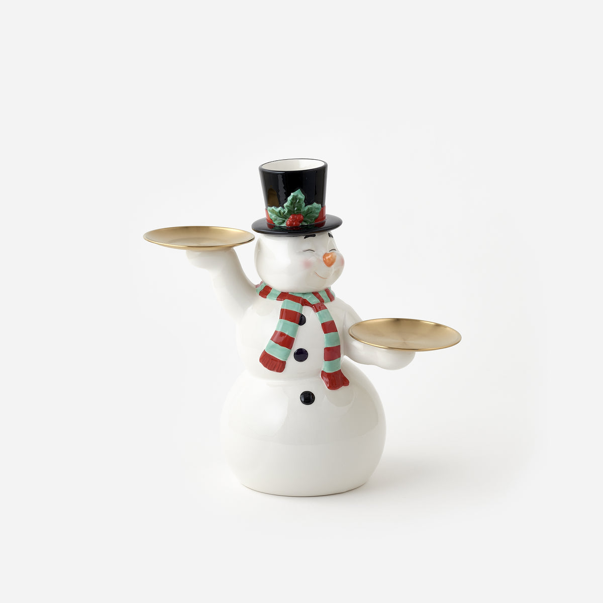Snowman Tiered Server, Top Hat