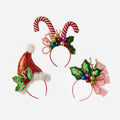 Holiday Deco Headband, Set of 3 Assorted