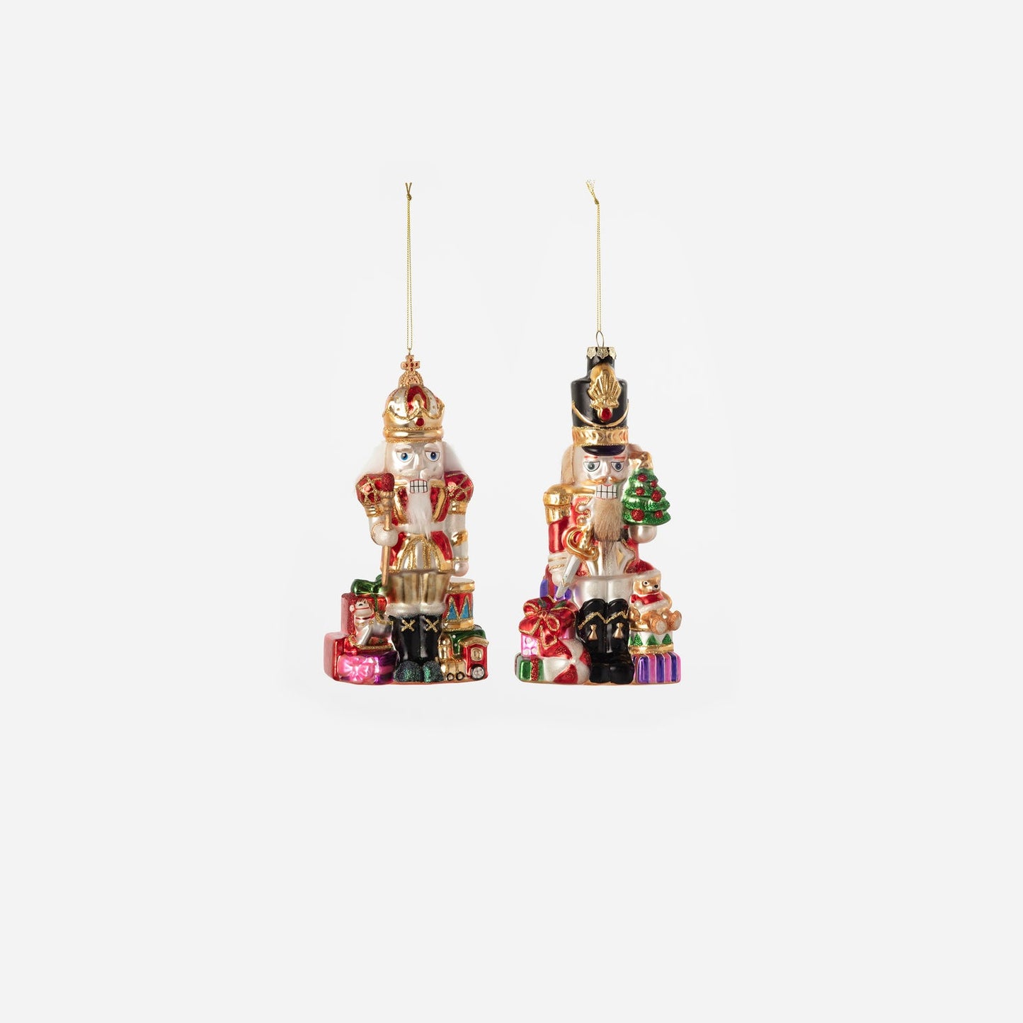 Nutcracker with Gifts Ornament