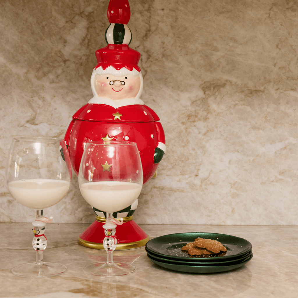 Ceramic Hand Painted Cookie Jar - Set of 3 Assorted