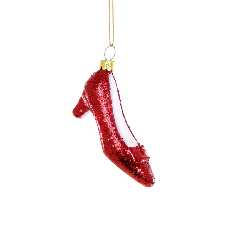 Ruby Slipper Ornament - Ornaments by Carlyle Avenue