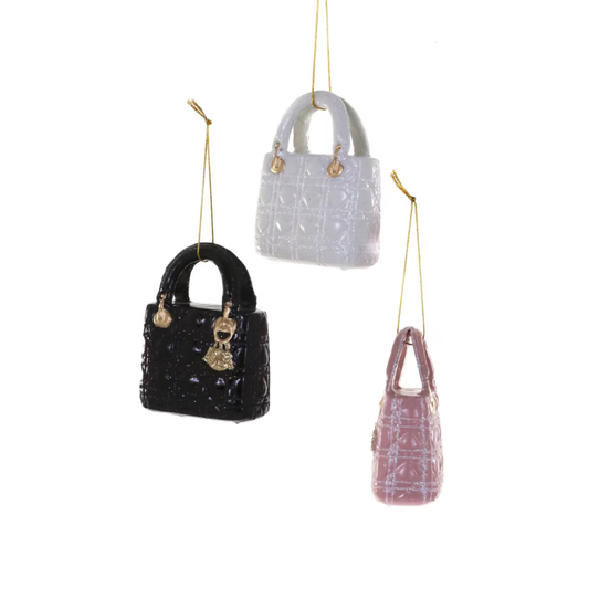Set of 3 Assorted Handbags Ornament