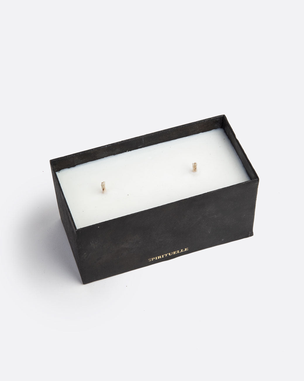 Bougie Black Block - Spirituelle / White Wax