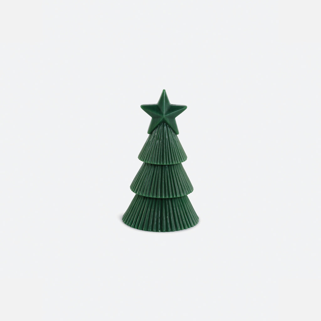 Star Tree Candle - Green