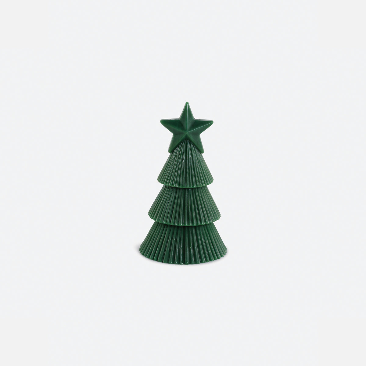 Star Tree Candle - Green