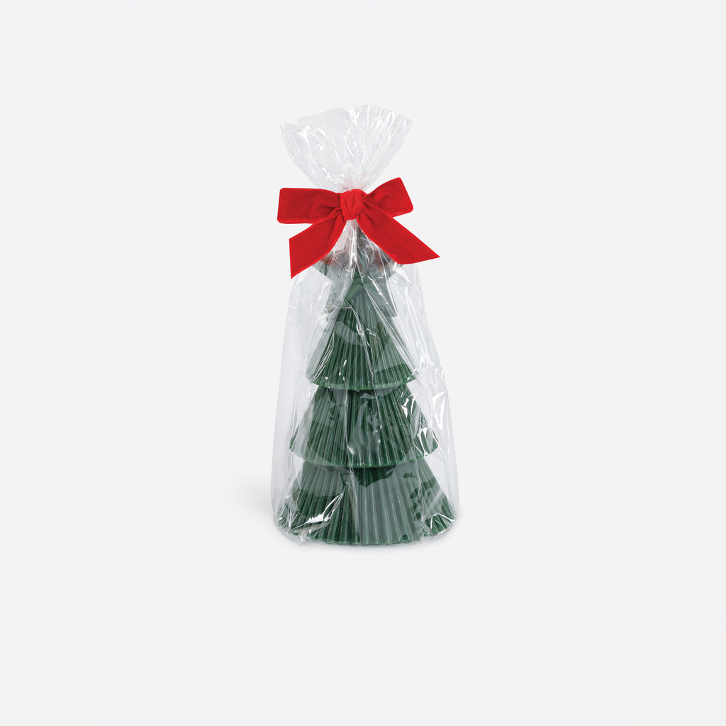 Star Tree Candle - Green