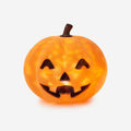 Flocked Jack-O-Lantern with Revolving Lights