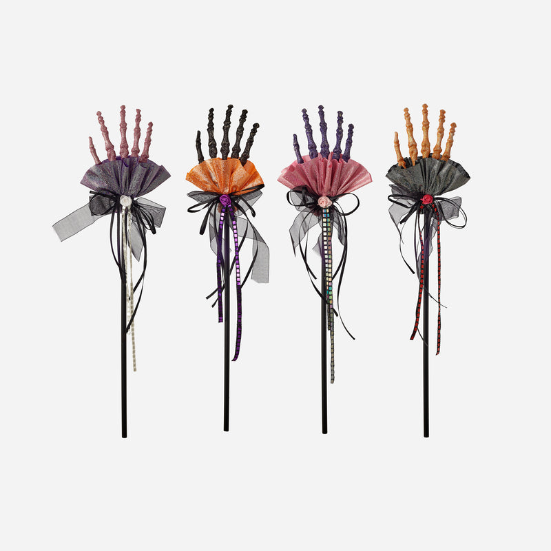 Skeleton Hand Pic, Set of 4 Assorted