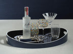Noir Marine Lacquered Serving Tray - Trays by Carlyle Avenue