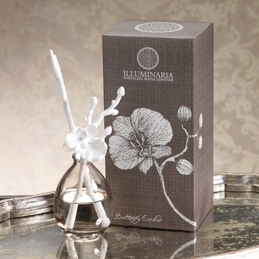 Illuminaria Porcelain Branch Diffuser - Diffusers by Carlyle Avenue