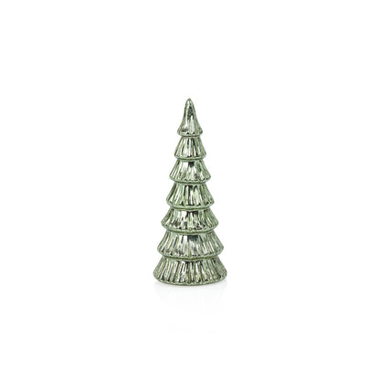 LED Glass Tree - Light Green - Christmas Trees by Carlyle Avenue