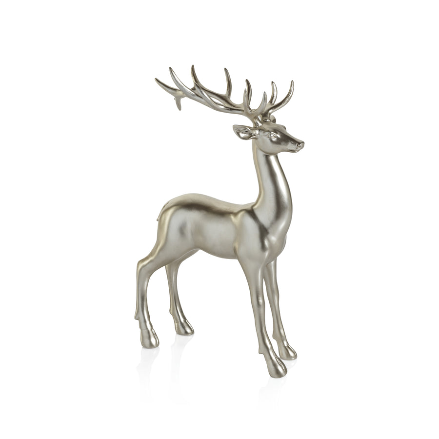 Large Deer Decor - Silver