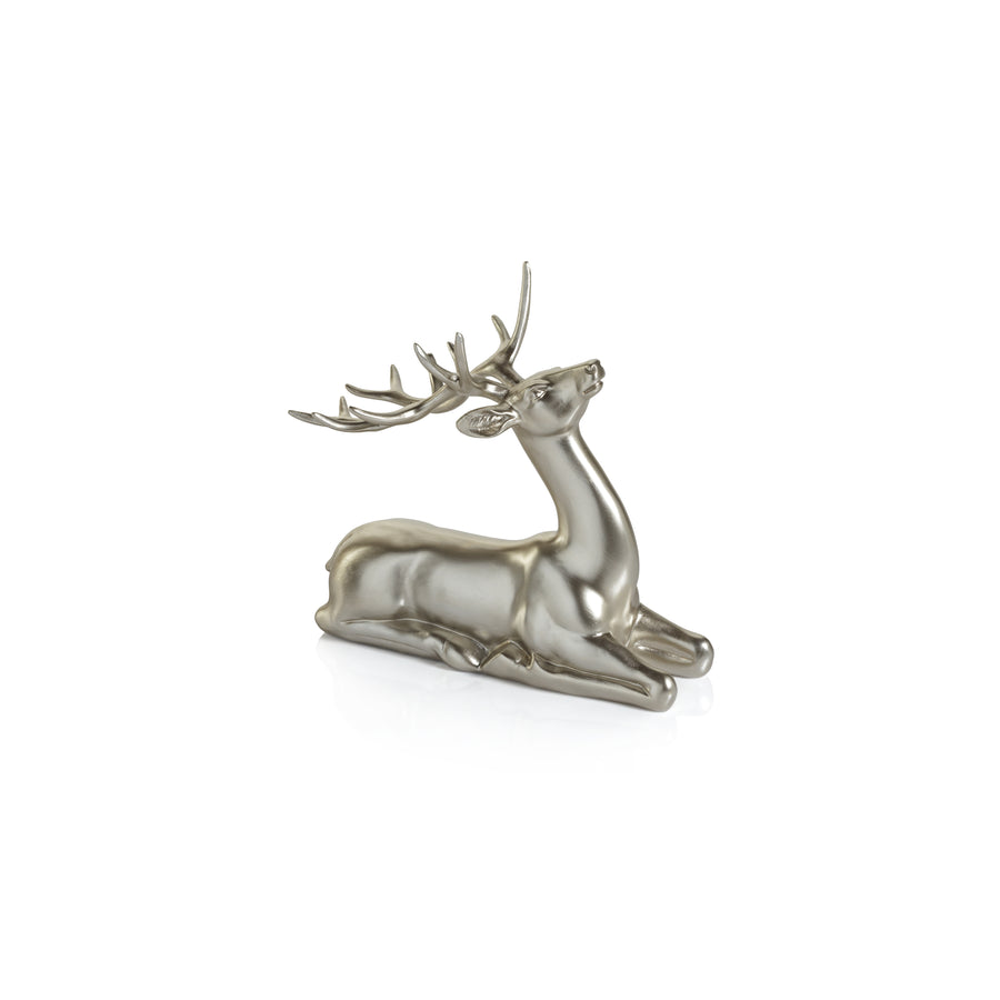 Large Deer Decor - Silver