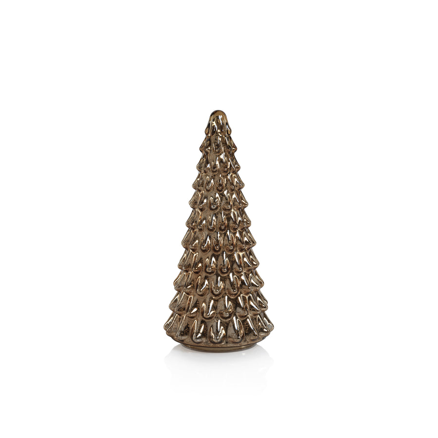 Davos LED Antique Tree - Gold