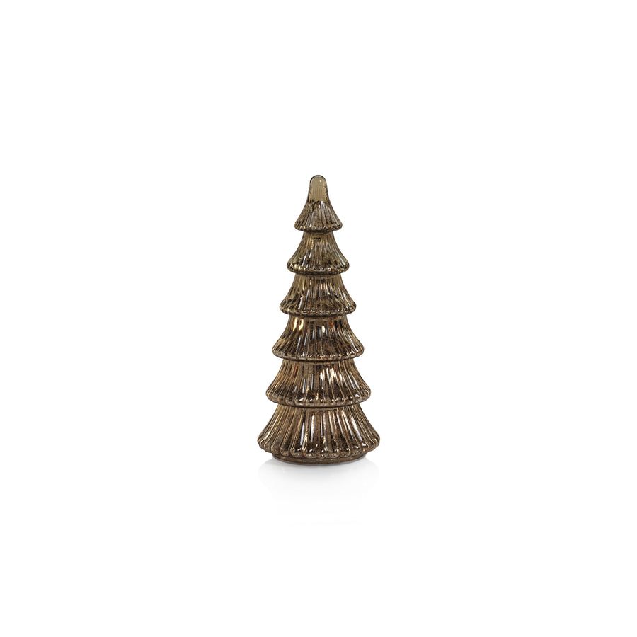 Davos LED Antique Tree - Gold