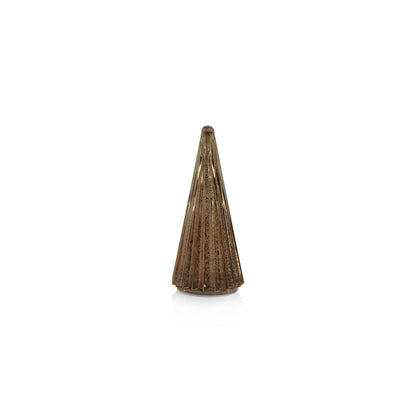 Davos LED Antique Tree - Gold - Christmas Decor by Carlyle Avenue