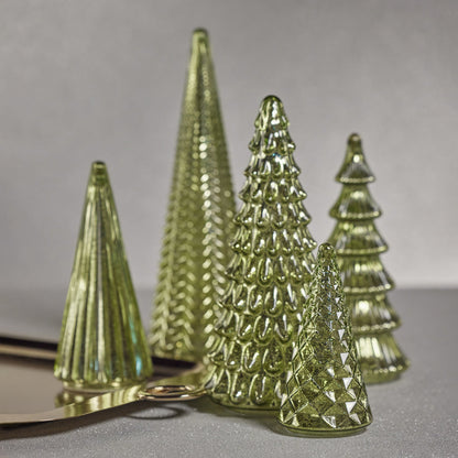Davos LED Antique Tree - Green - Christmas Decor by Carlyle Avenue