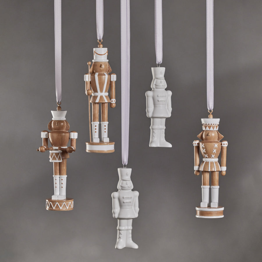 Nutcracker Ornaments - Brown