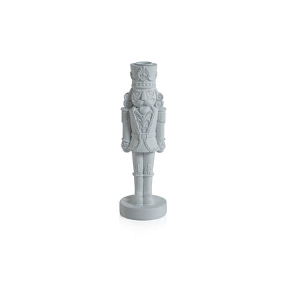Nutcracker Taper Holder- White, 12" - XDEC by Carlyle Avenue