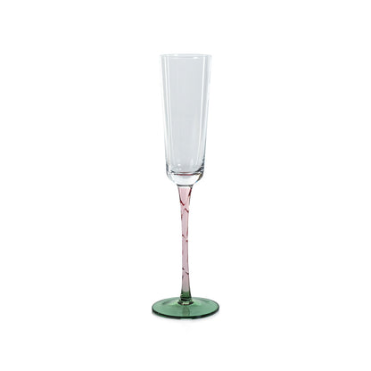Vicenza Glassware - Green and Pink - Drinkware Sets by Carlyle Avenue